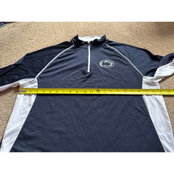 Colosseum Penn State Mens 1/4 Zip Pullover Athletic Performance Nittany Lions - Picture 3 of 6